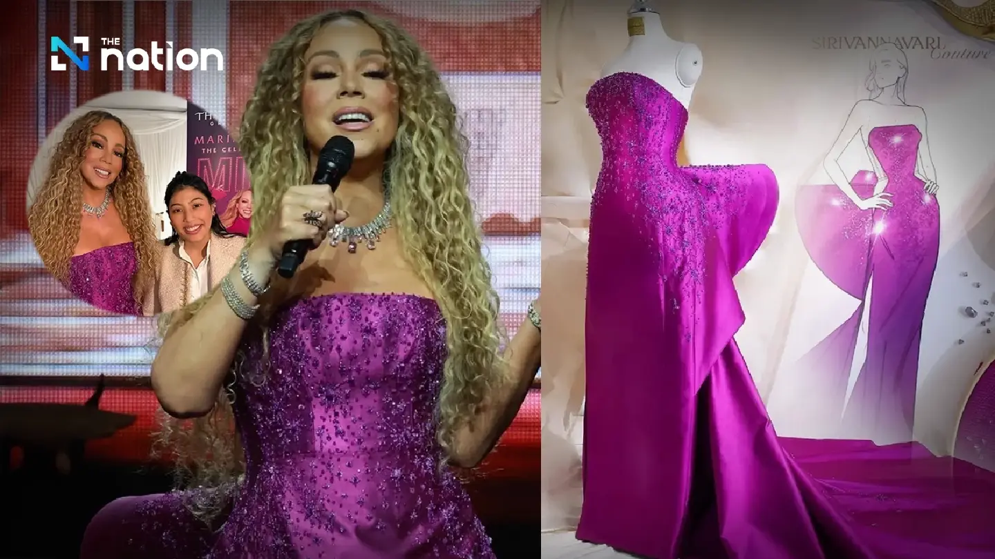 Princess Sirivannavari designs gown for Mariah Carey’s Bangkok concert