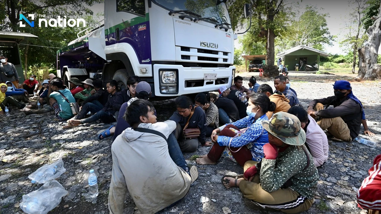 44 Cambodians arrested for sneaking across Sa Kaeo border