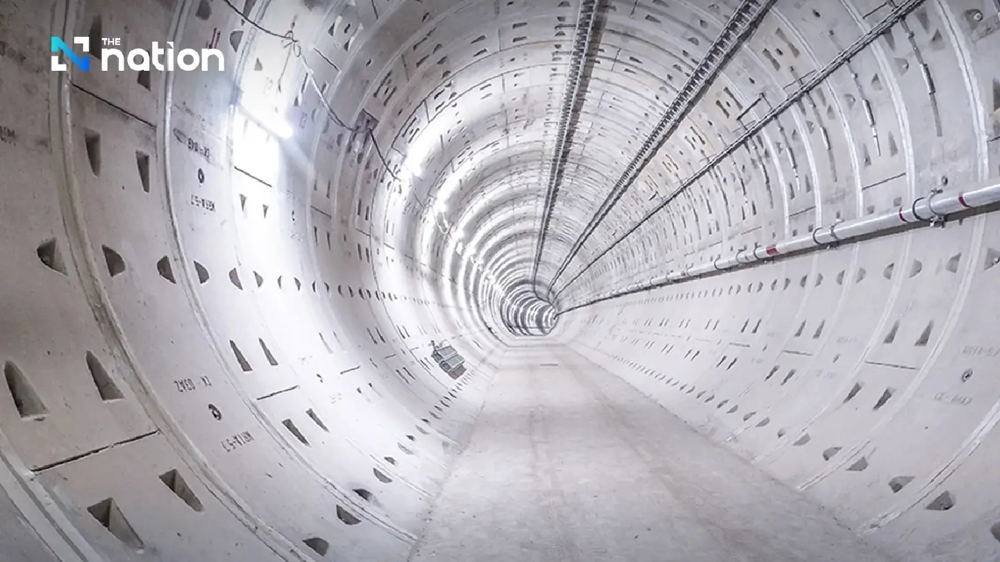 A metro ride beneath Bangkok’s iconic Chao Phraya River
