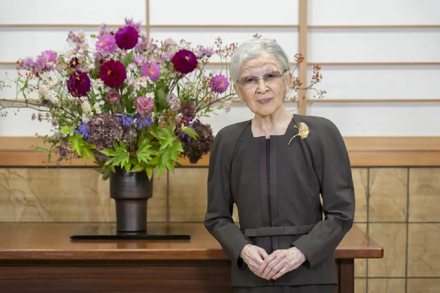 Japan's Empress Emerita Michiko turns 91