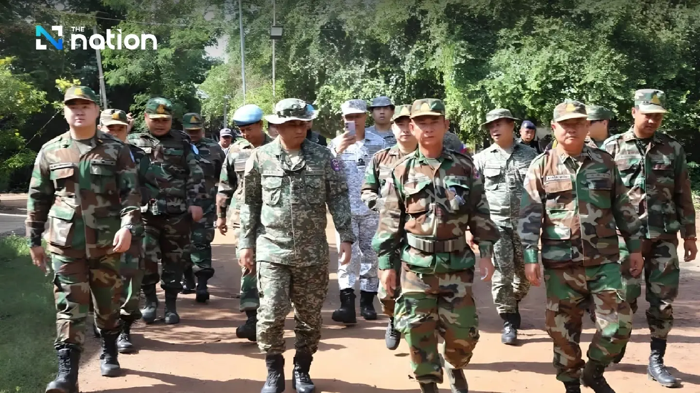Cambodia escorts observer team to disputed border ahead of Thai eviction deadline Cambodia escorts observer team to disputed border ahead of Thai eviction deadline