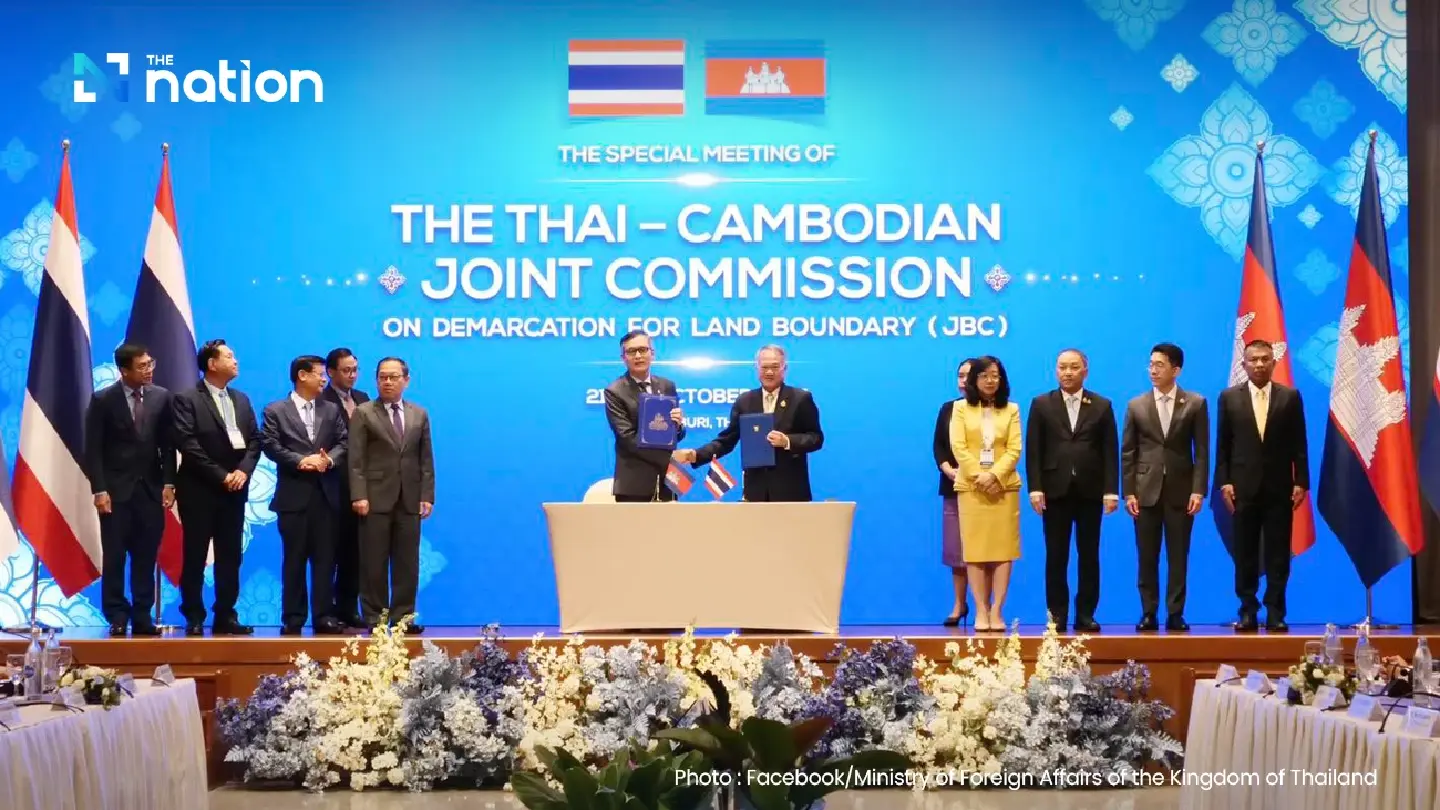 JBC agrees to survey, lay temporary border marks at Ban Nong Chan and Ban Nong Ya Kaeo