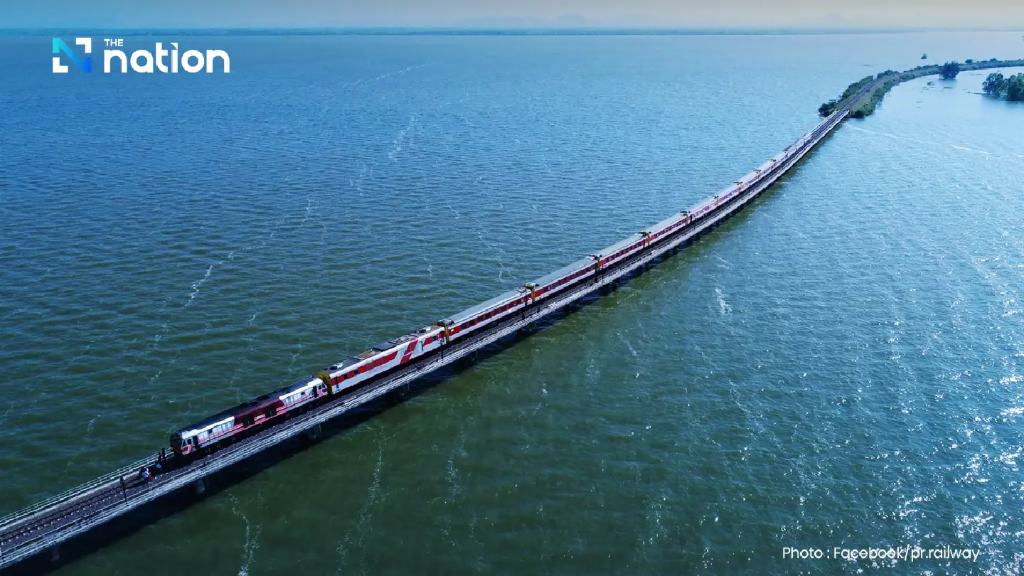 SRT invites travellers to enjoy scenic ‘floating train’ ride at Pa Sak Jolasid Dam