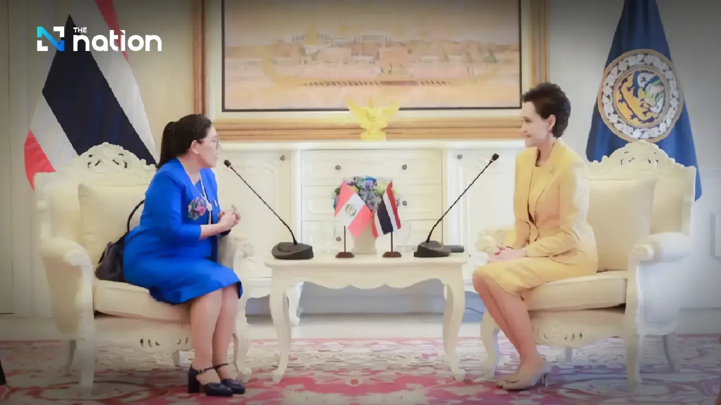Suphajee, Peruvian envoy discuss trade partnership, target Thailand–Peru FTA conclusion by year-end Suphajee, Peruvian envoy discuss trade partnership, target Thailand–Peru FTA conclusion by year-end