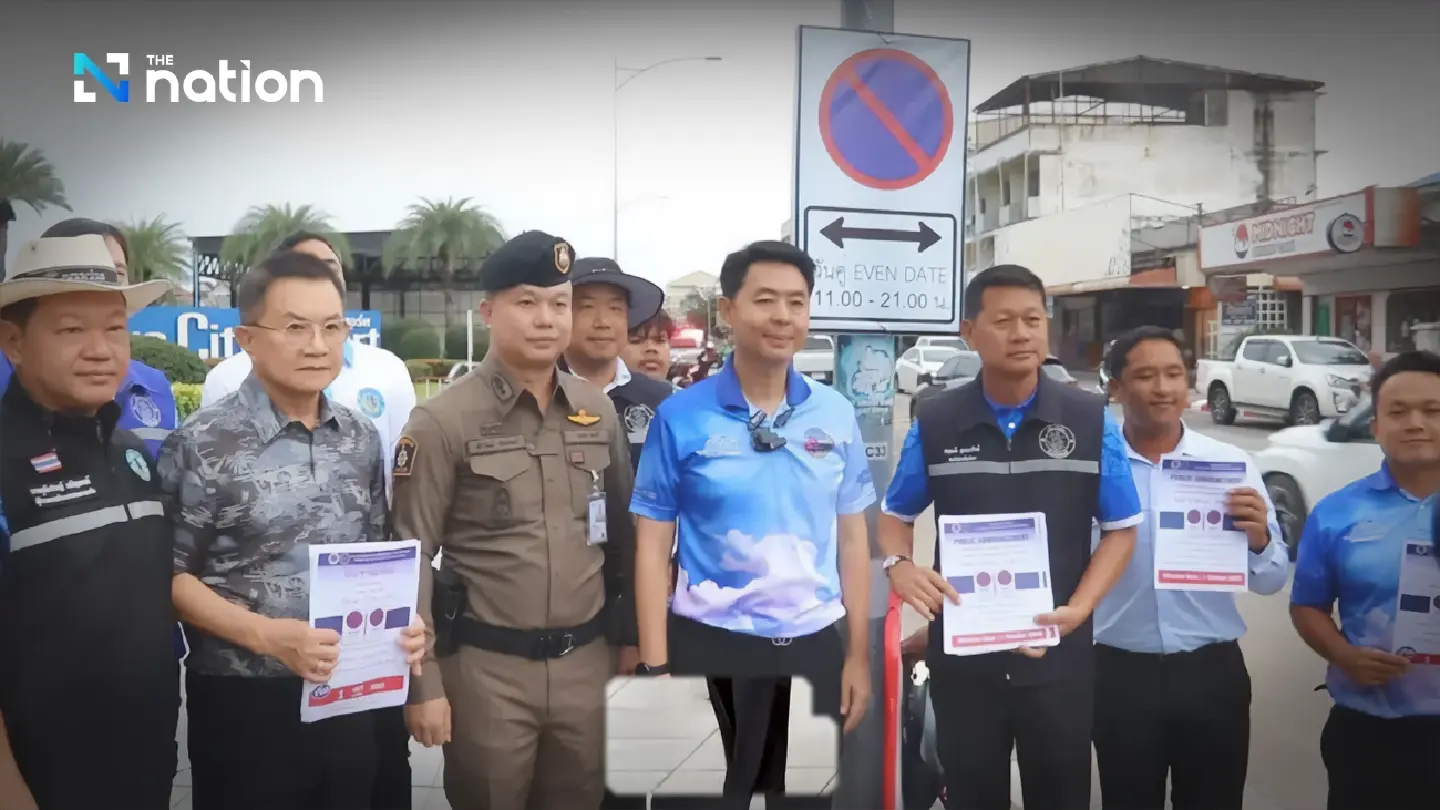 Pattaya police to enforce parking ban on South Pattaya Road Wednesday