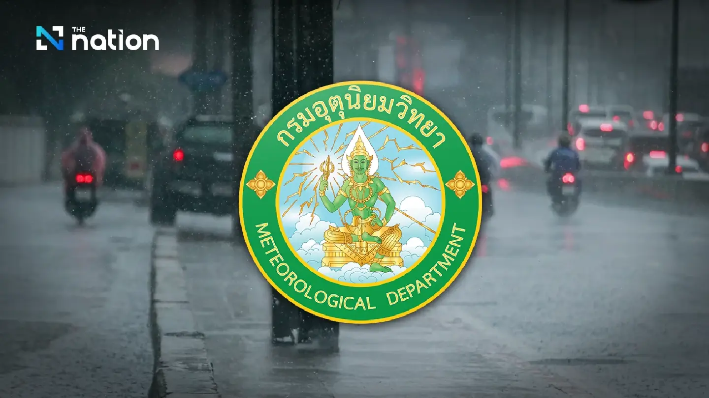 TMD warns of heavy rain and rough seas across central, eastern, and southern Thailand