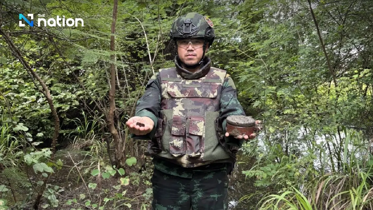 Two more landmines found at Ban Nong Ya Kaew, total rises to seven in four days