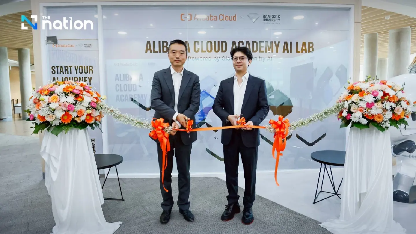 BU in collaboration with Alibaba Cloud launches Thailand’s first Alibaba Cloud AI Lab