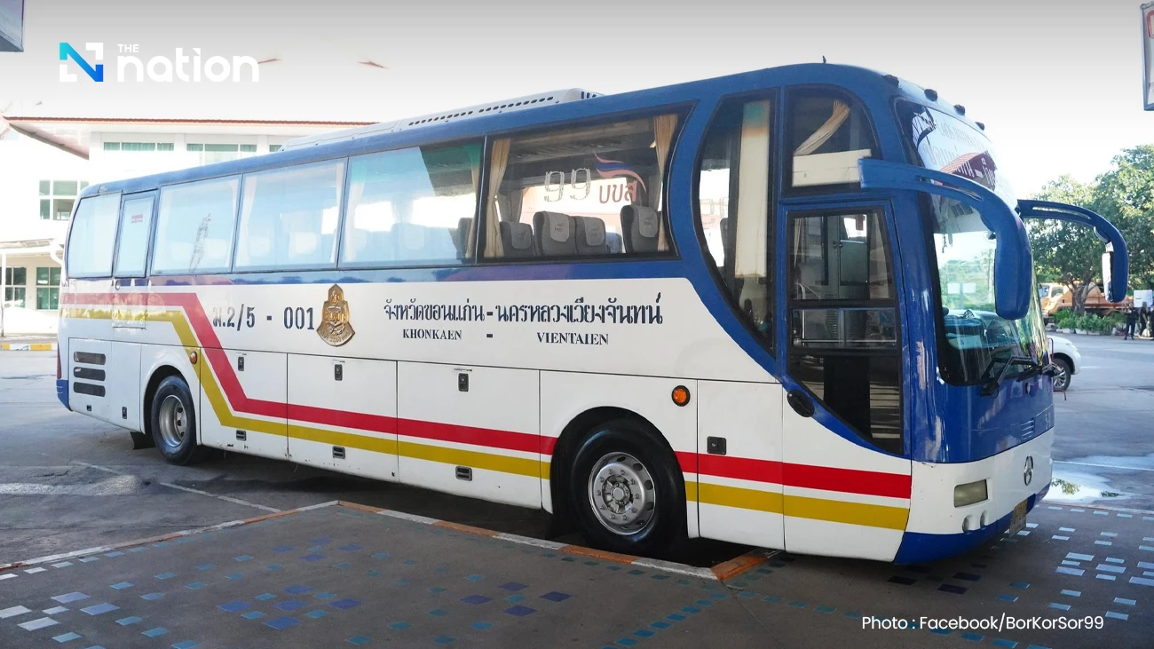 Thai Transport Co. Launches New Bus Route Linking Khon Kaen to Vientiane