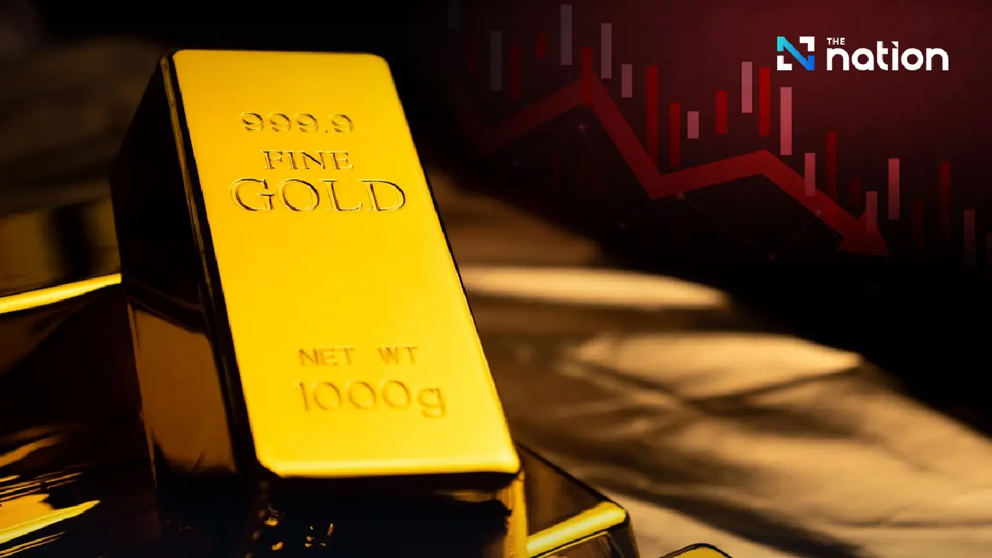 Gold falls sharply from record high as Trump softens stance on China
