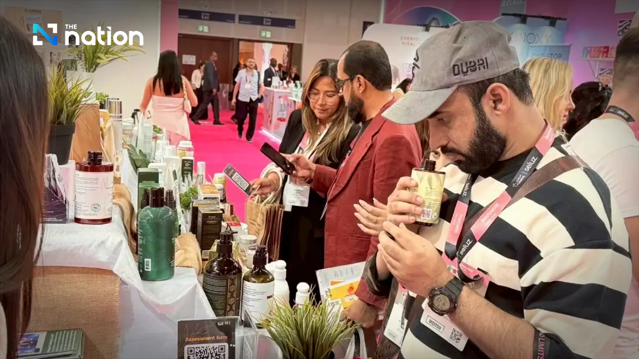 Thai agri-innovation products showcase at Beautyworld Middle East 2025