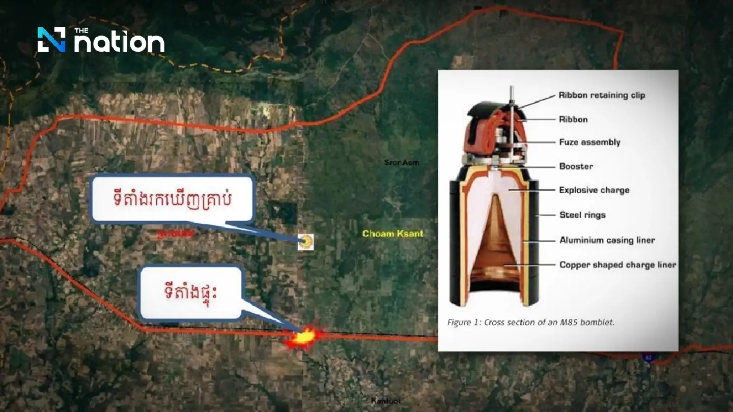 Thai Army disputes Cambodian claim linking explosion to Thai artillery shell, urges responsible reporting to support peace efforts Thai Army disputes Cambodian claim linking explosion to Thai artillery shell, urges responsible reporting to support peace efforts