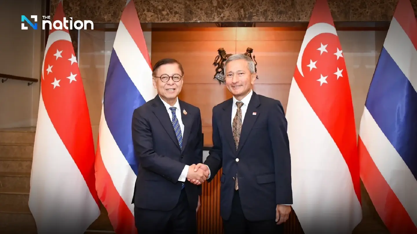 Sihasak visits Singapore, discusses Thai–Cambodian tensions and four-point plan