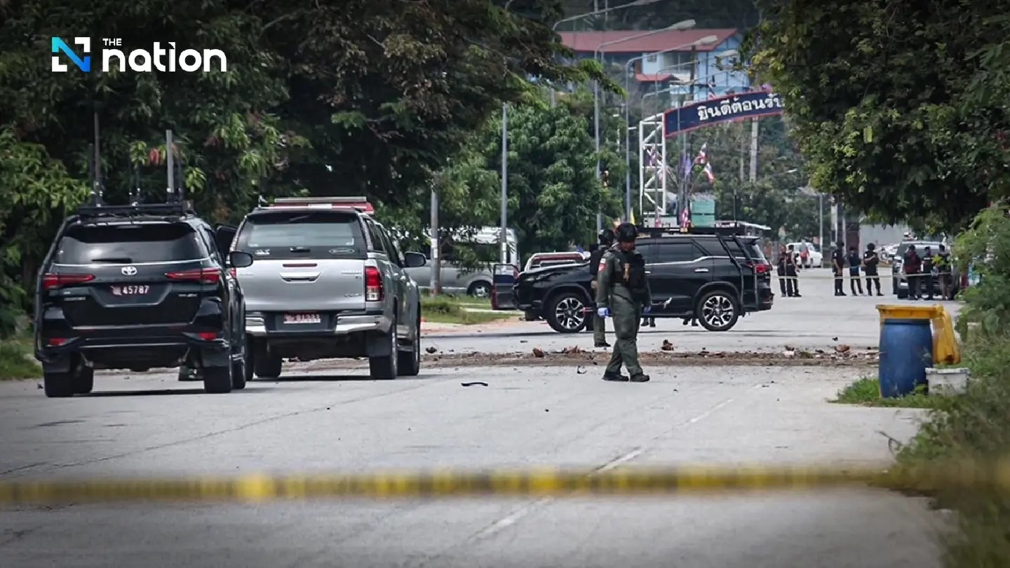 Three police, six civilians injured in Narathiwat bomb attack