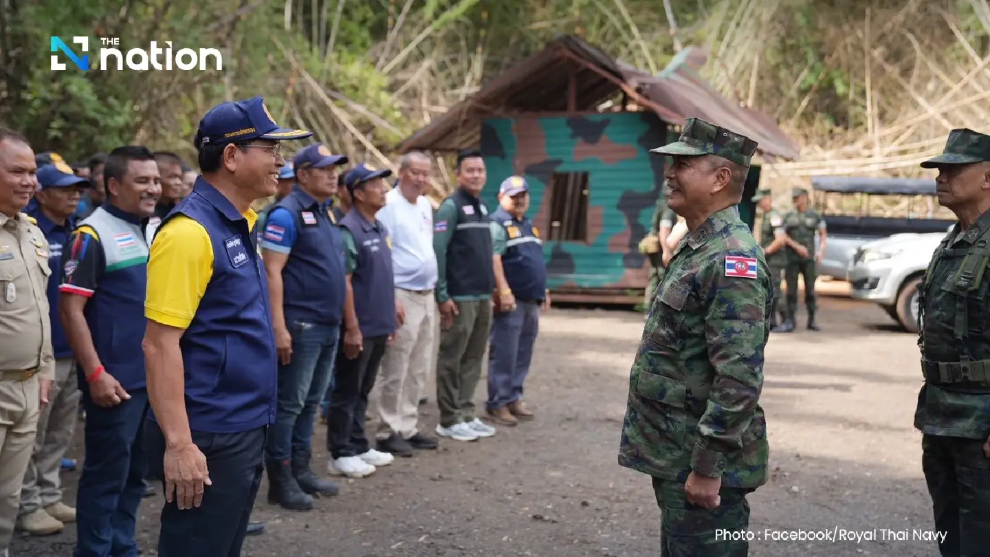 Navy chief orders taskforce to drive out Cambodian encroachers in Chanthaburi, Trat