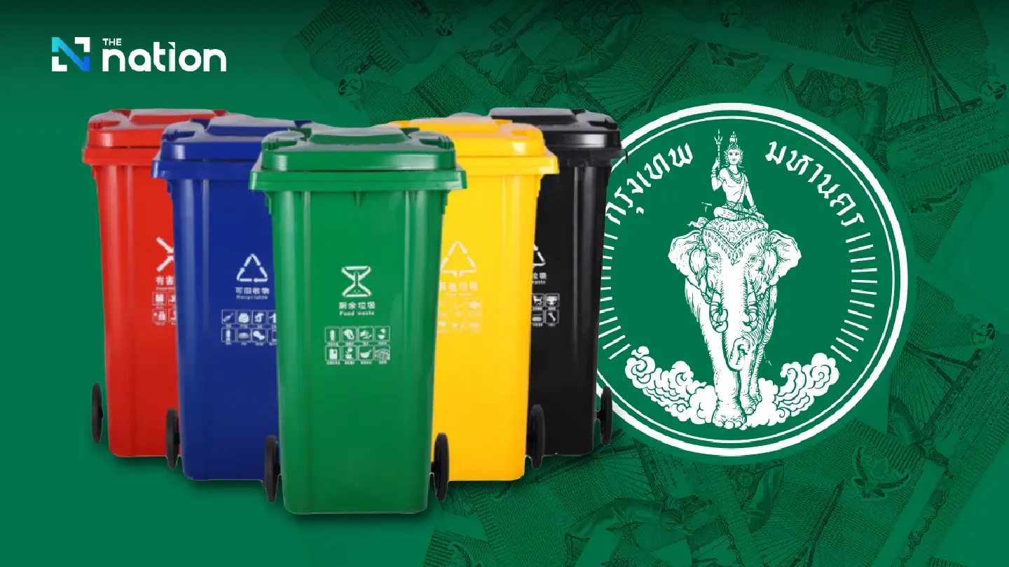 New garbage fee rate applied to Bangkok residents who do not separate waste