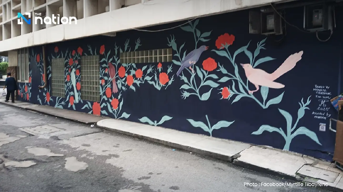 French artist cries foul over censorship of nude mural near Patpong French artist cries foul over censorship of nude mural near Patpong