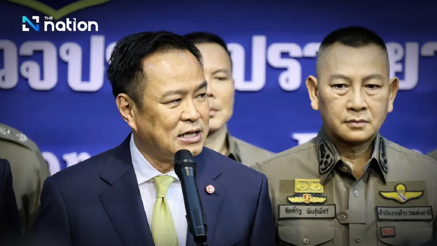 Anutin says Trump must convince Cambodia to stop intimidating Thailand before peace talks