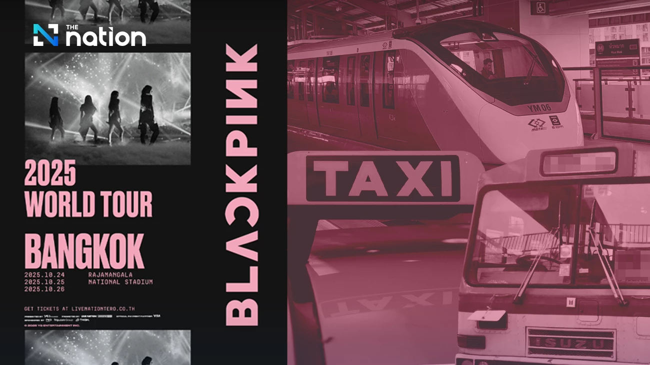 Người hâm mộ BLACKPINK tại Rajamangala