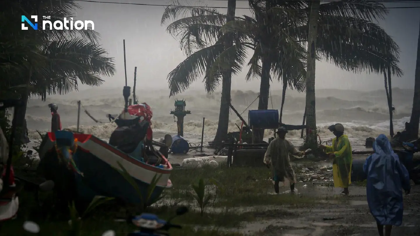 Heavy rain and rough seas forecast as winds prevail over northeast and Andaman Sea