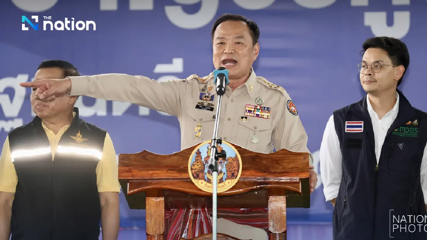 Anutin to hold disaster management board meeting on Monday