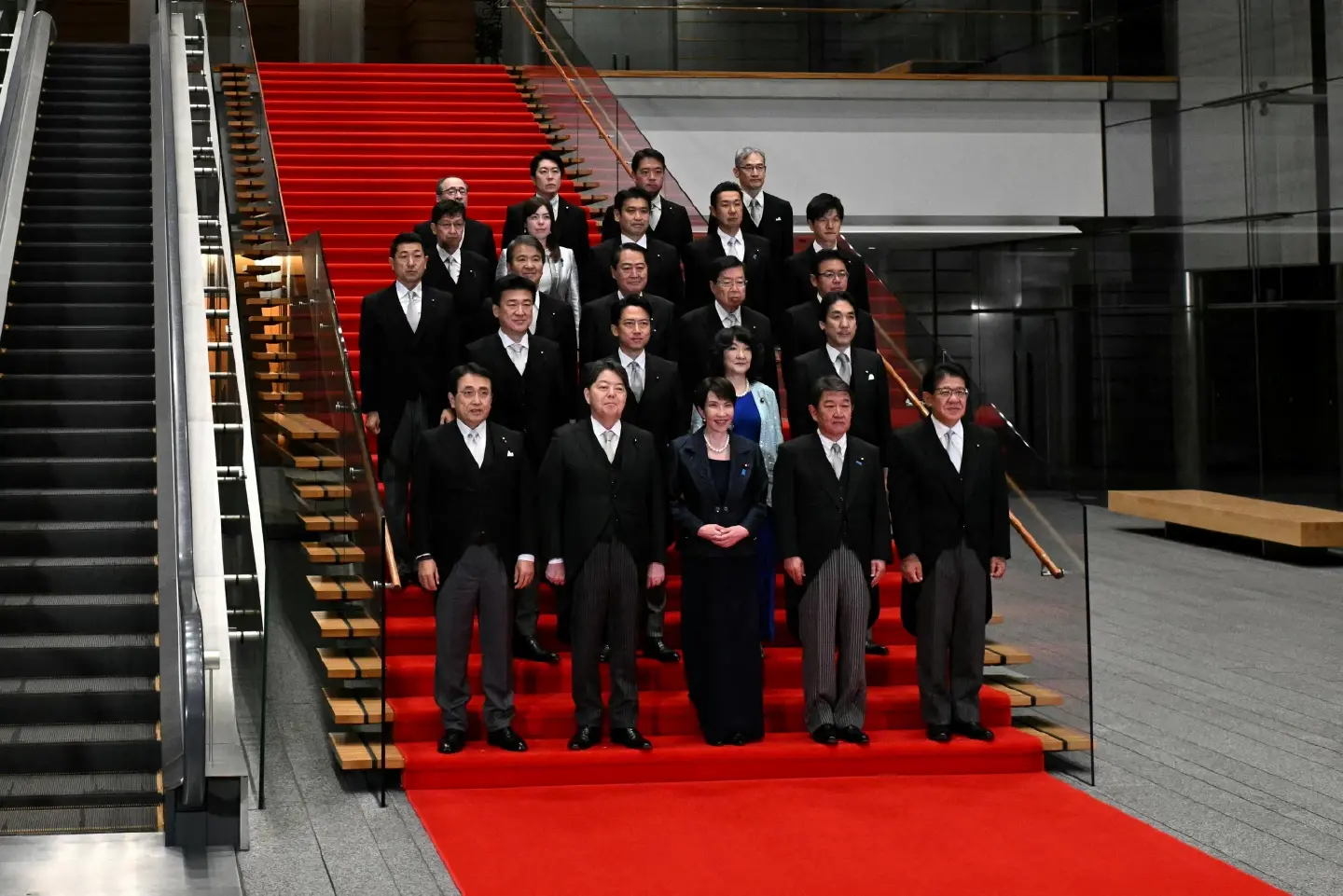 Takaichi launches cabinet as Japan's 1st female PM