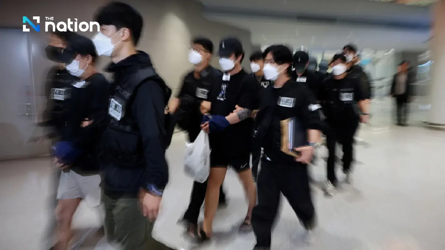64 Koreans linked to online scams repatriated from Cambodia 64 Koreans linked to online scams repatriated from Cambodia
