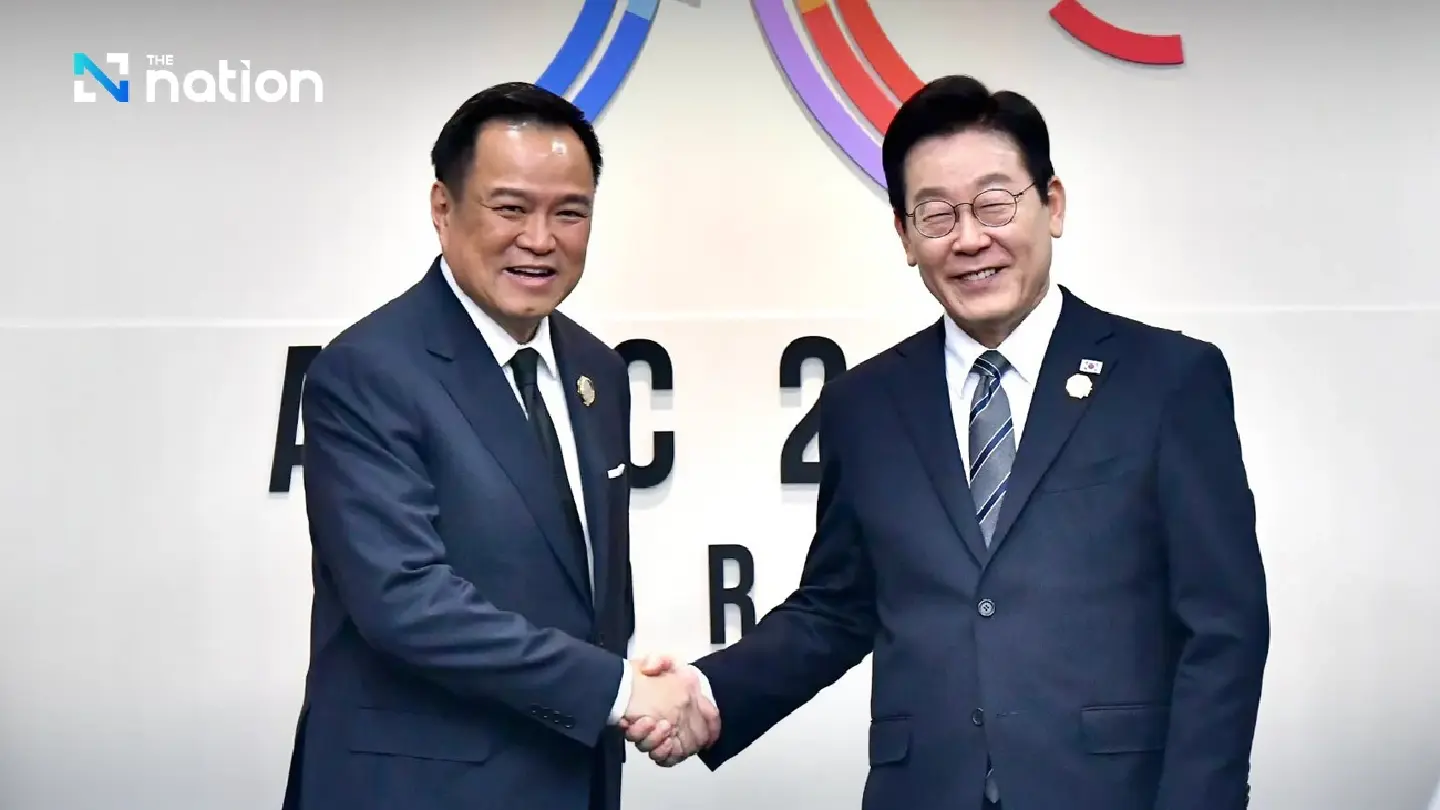 Thai PM Anutin Woos South Korea on Trade and Culture