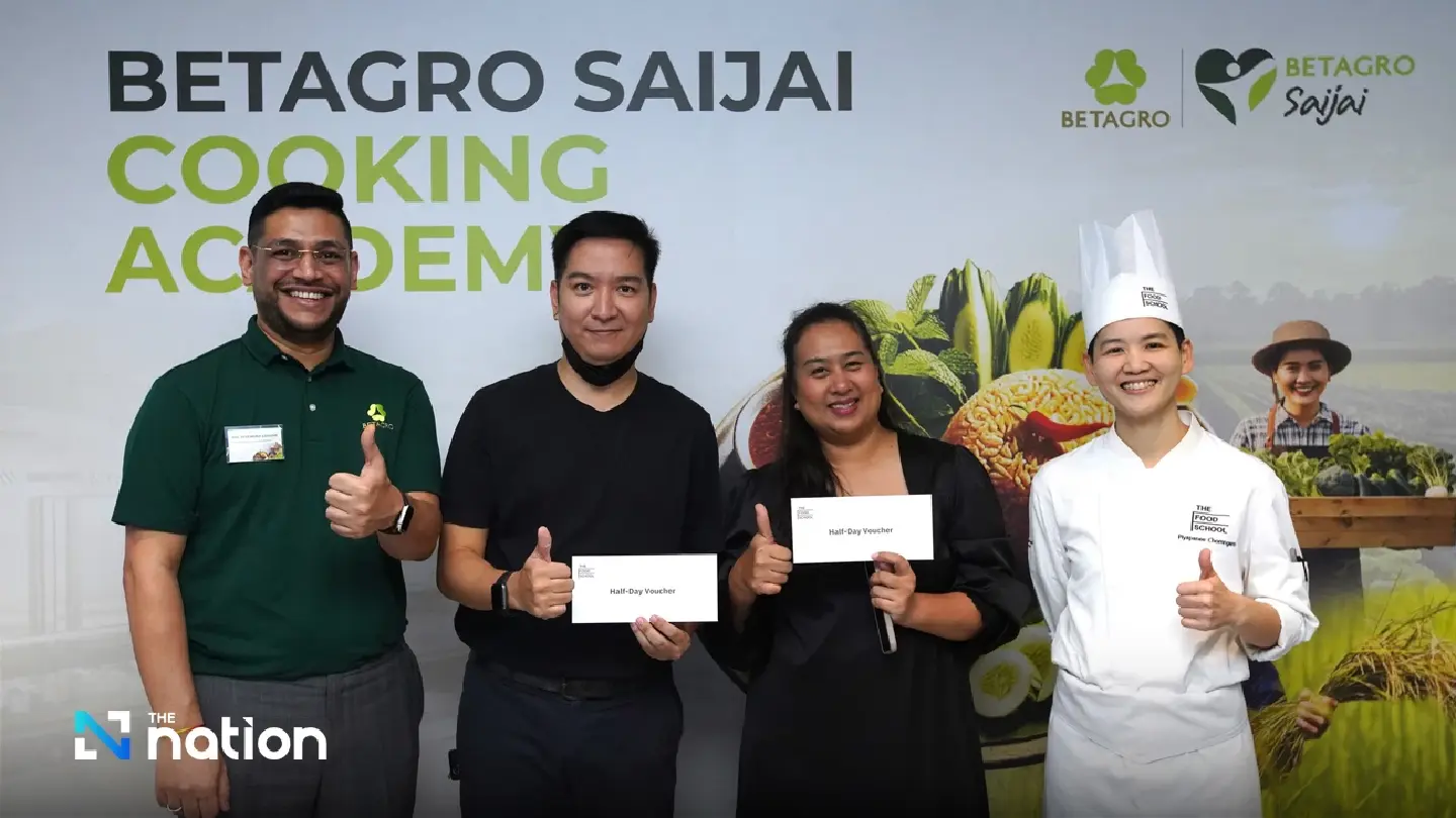 Betagro Nurtures Culinary Skills and Embraces Sustainability in the 2nd year of ‘Betagro Saijai Cooking Academy’