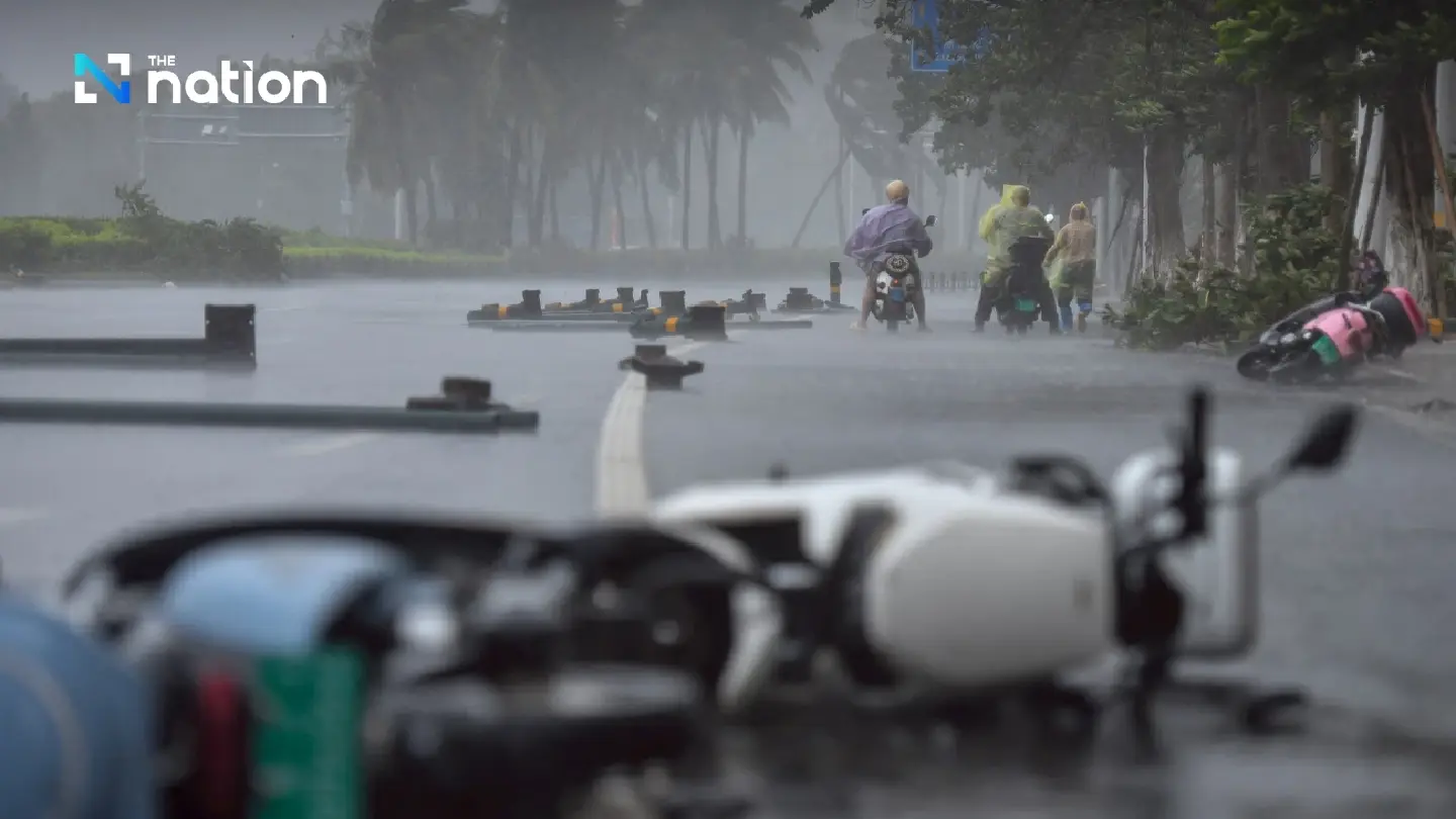 Typhoon Matmo weakens over southern China, heavy rain expected in Thailand