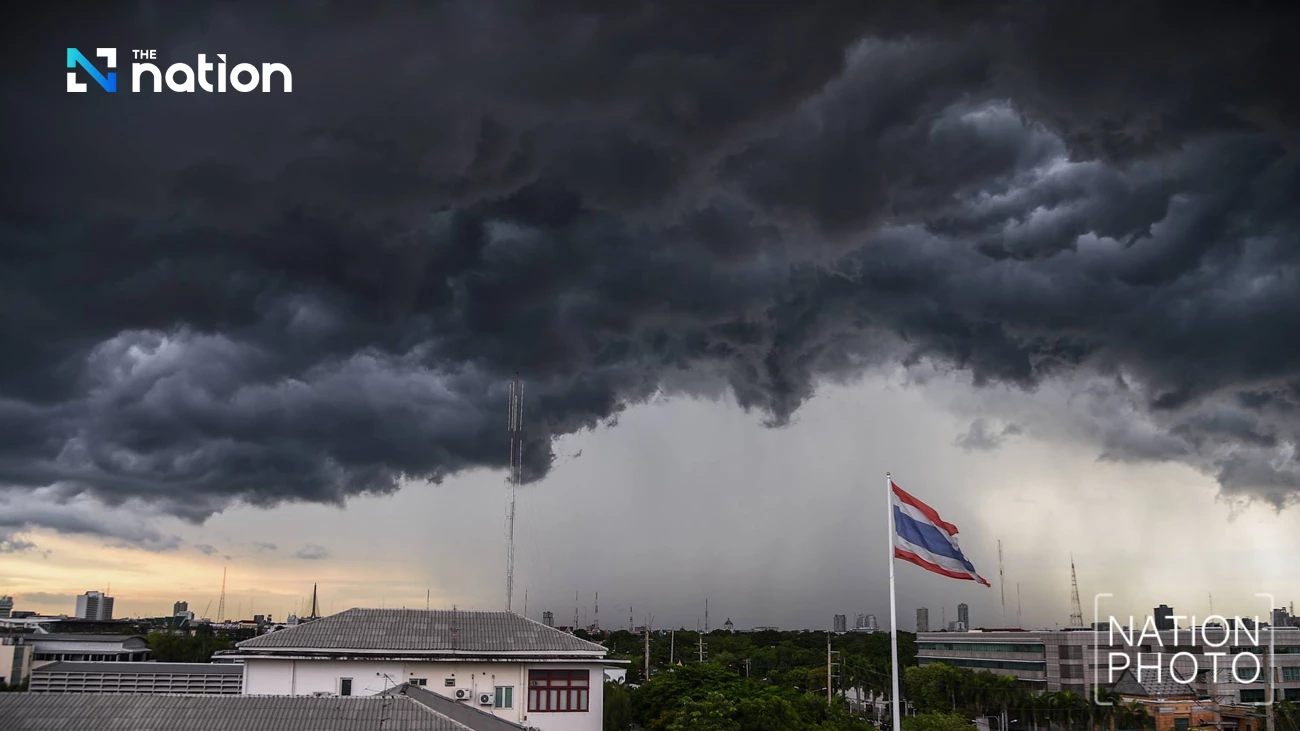 Meteorological Dept warns of heavy rain and rough seas in Central, Eastern and Southern Thailand