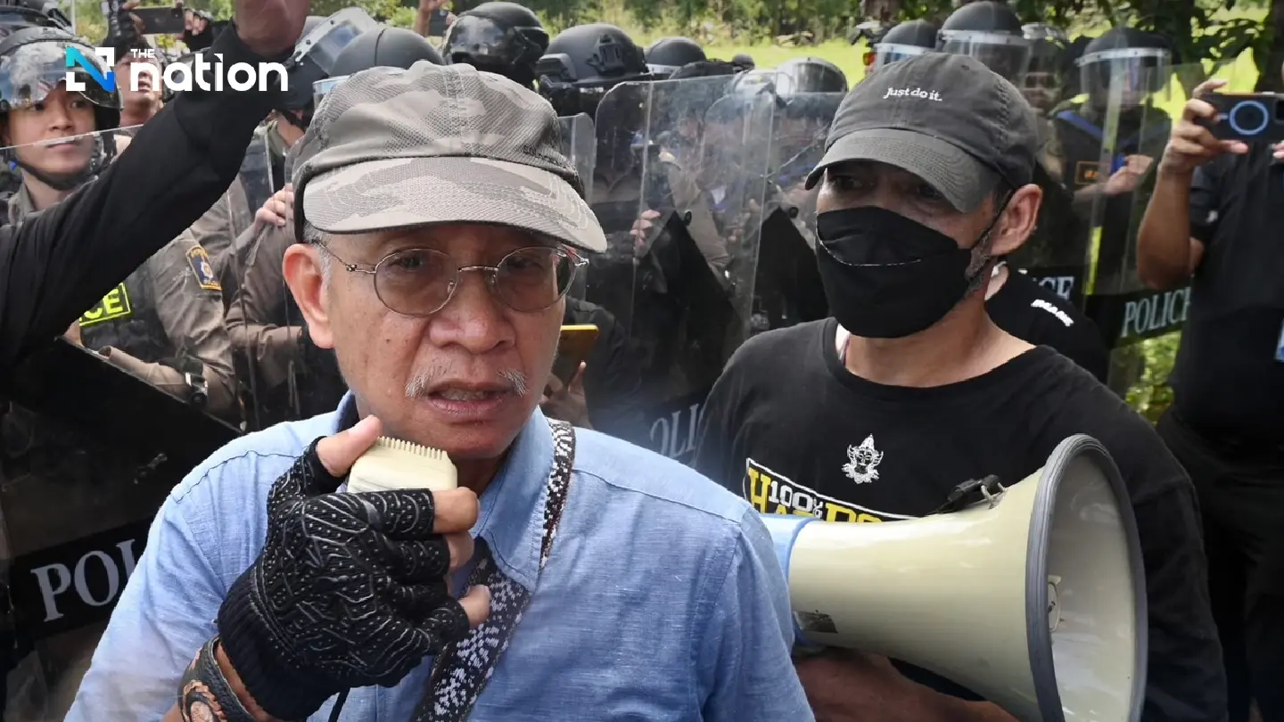Thai activist leads locals into Ban Nong Chan border zone amid tension Thai activist leads locals into Ban Nong Chan border zone amid tension