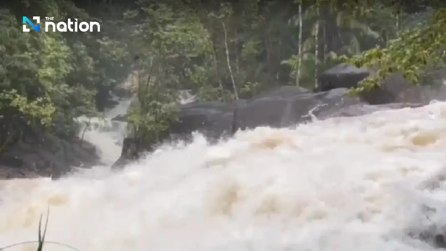 Runoff causes flooding in Phatthalung as water levels rise again