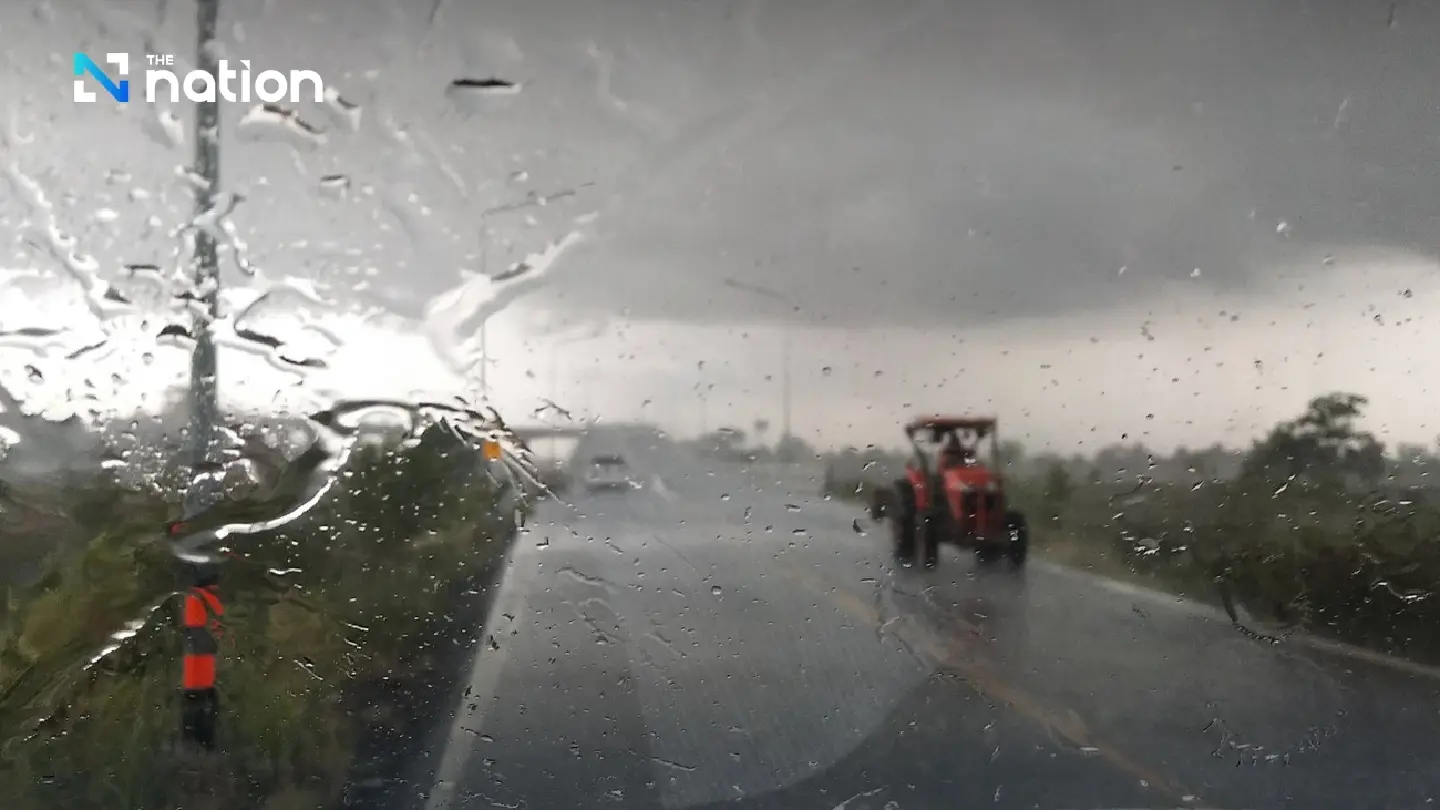 Typhoon Kalmaegi Moves into Sisaket, Heavy Rainfall Warning for Upper Thailand and Flood Alerts in Sukhothai