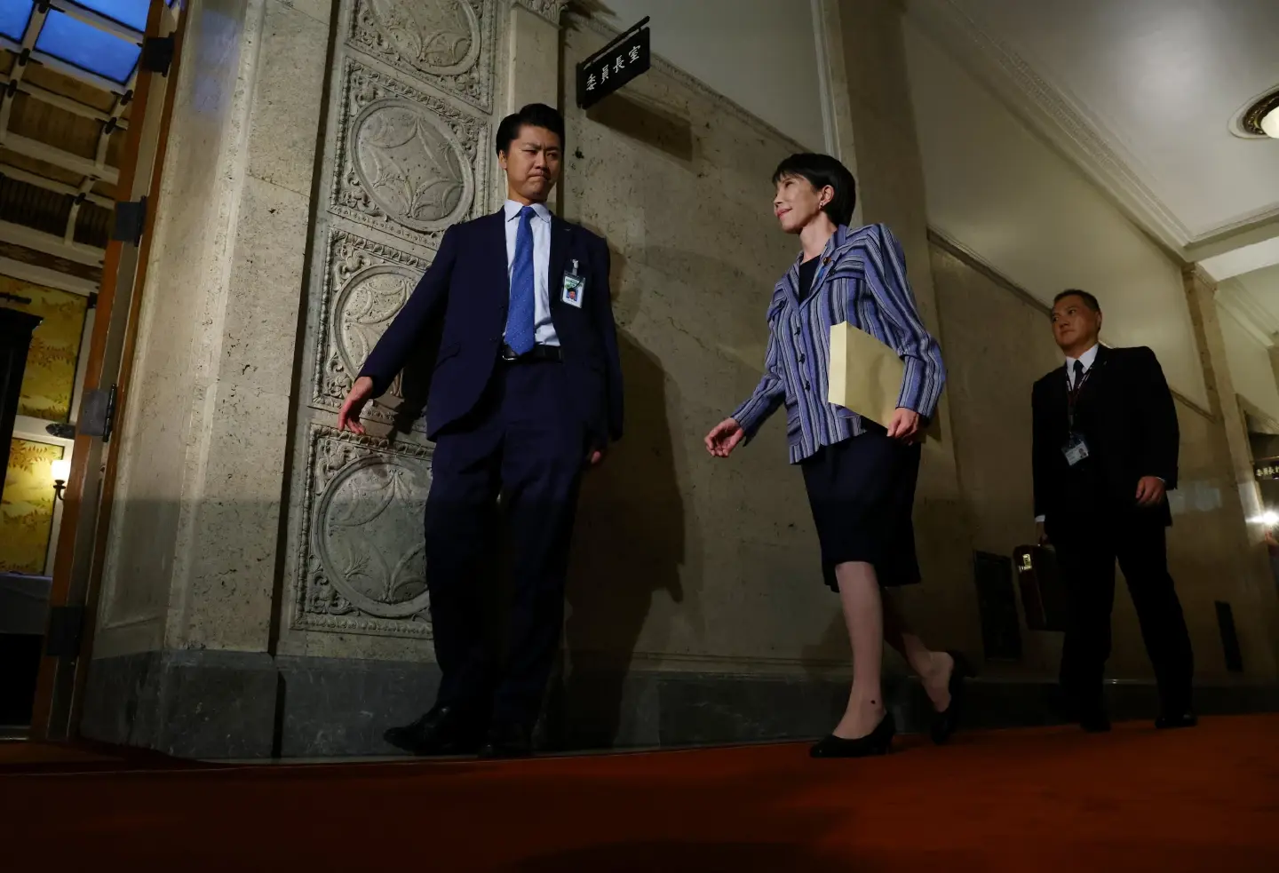 Japan PM Takaichi holds unusual 3am study session