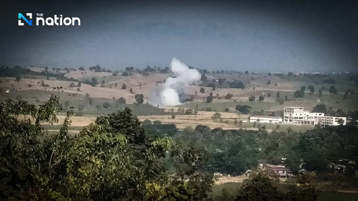 Thai Army Fires Warning Rounds After Myanmar Shells Cross Border