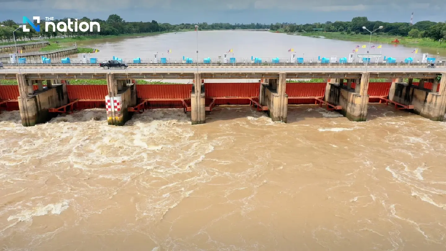 Four major dams in Chao Phraya basin exceed 95% capacity