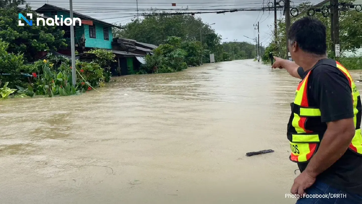 Severe Flooding Forces Closure of 14 Major Rural Routes Across Southern Thailand
