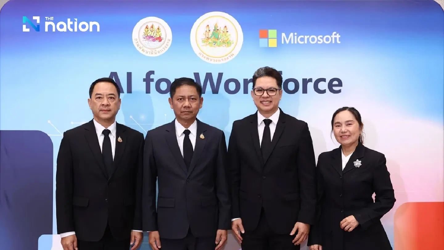 Microsoft and Department of Skill Development launch AI training initiative for Thai workforce