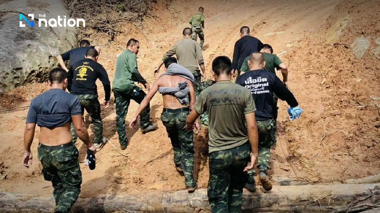 Thai soldier loses right ankle in landmine blast in Si Sa Ket