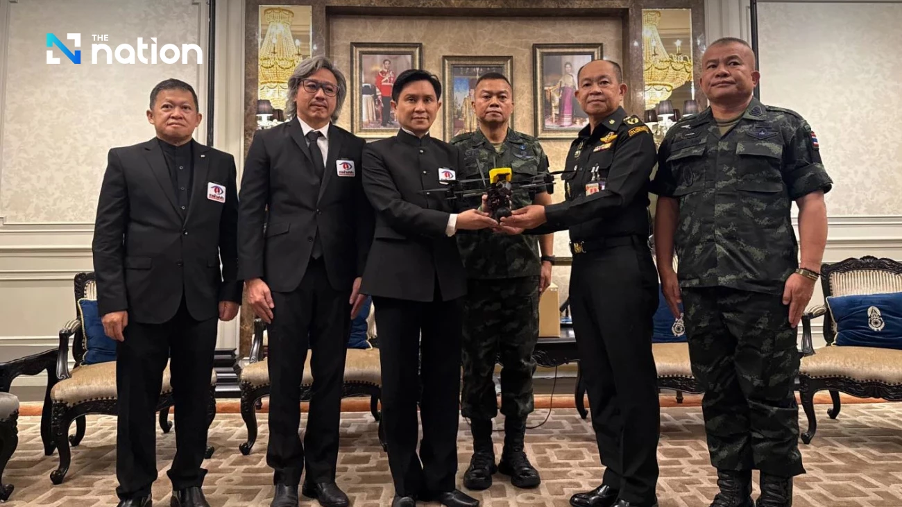 100 drones donated to 2nd Army Area to bolster Thai border security