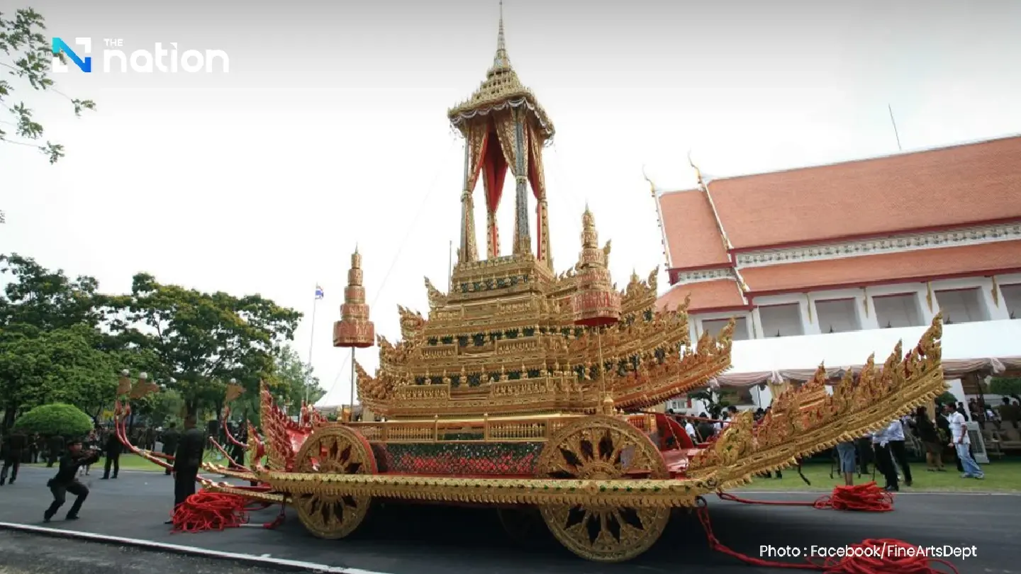Explore the details behind the "Heavenly Vehicles" in the royal procession