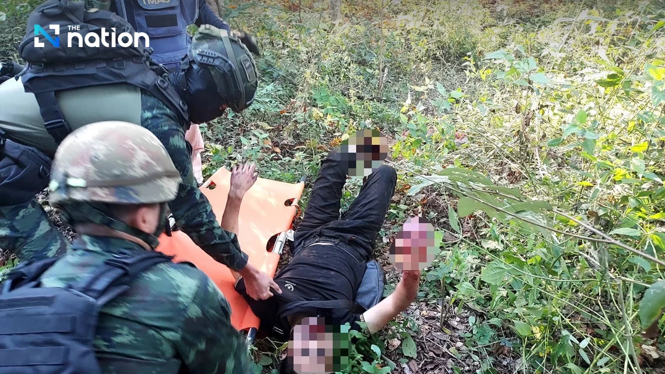 Burapha Task Force rescues Chinese man injured by landmine while crossing Thai-Cambodia border