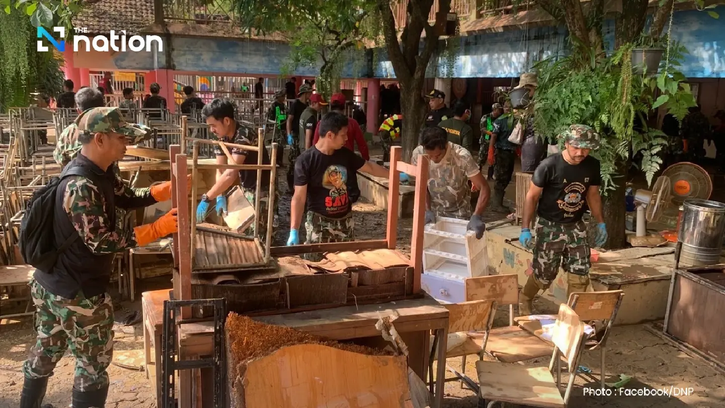 Hat Yai clean-up removes over 300 tonnes of waste on first day of operation