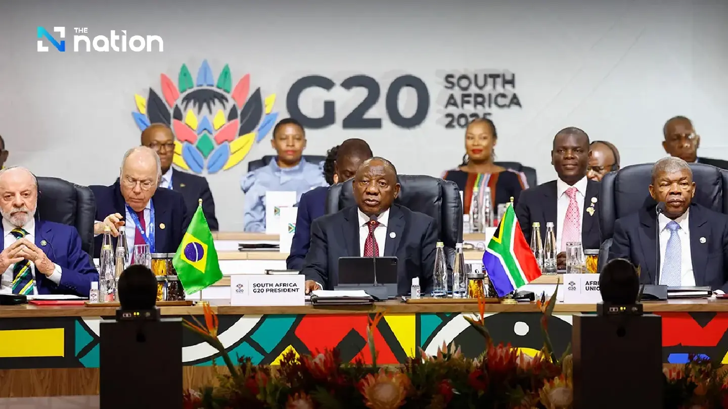 G20 split as South Africa pushes through declaration over US objections G20 split as South Africa pushes through declaration over US objections