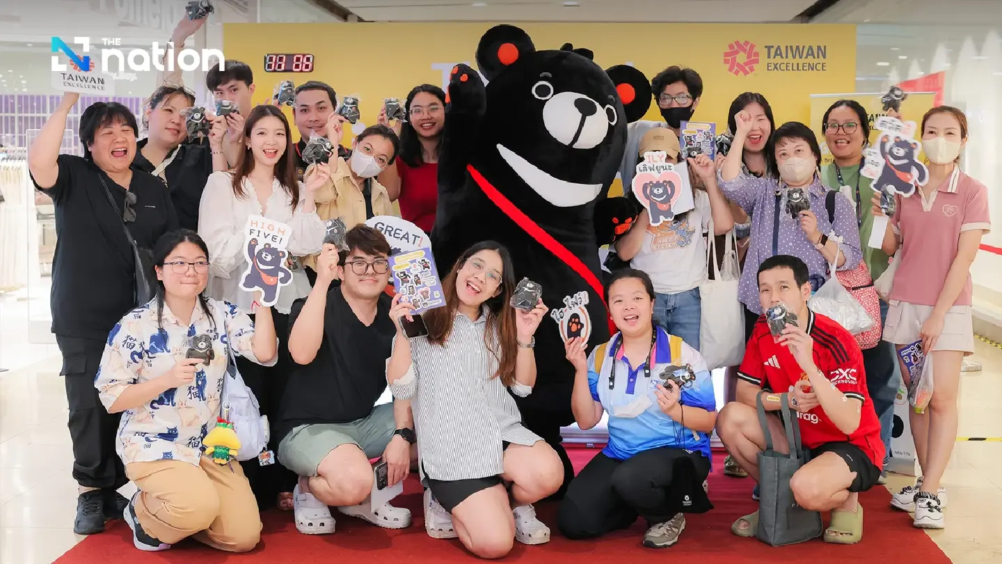 FuBear Visits Thailand for Taiwan Excellence “Give Me Five! A Better Life” Campaign