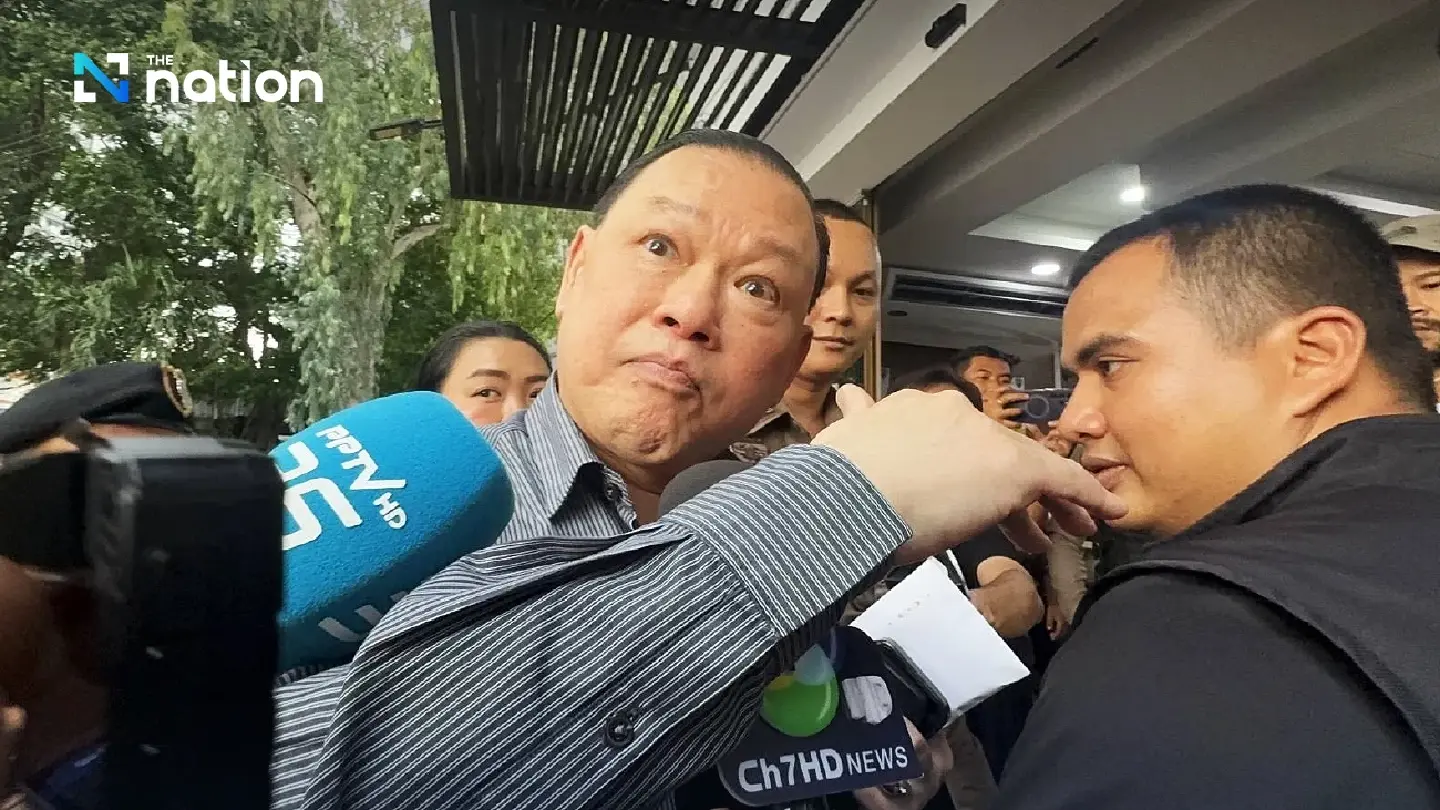 Police raid and arrest "Santhana" at luxury hotel in Bangkok, detaining him for investigation