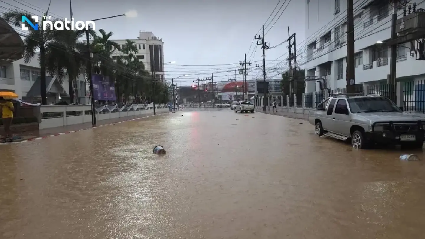 Hat Yai issues ‘red-flag’ alert as 595 mm of rain triggers flood risk across 103 communities