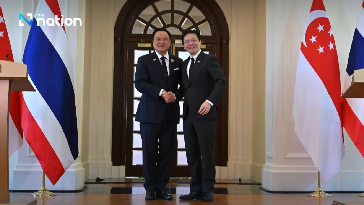 Thai PM discusses green economy, digital partnerships with Singapore leader