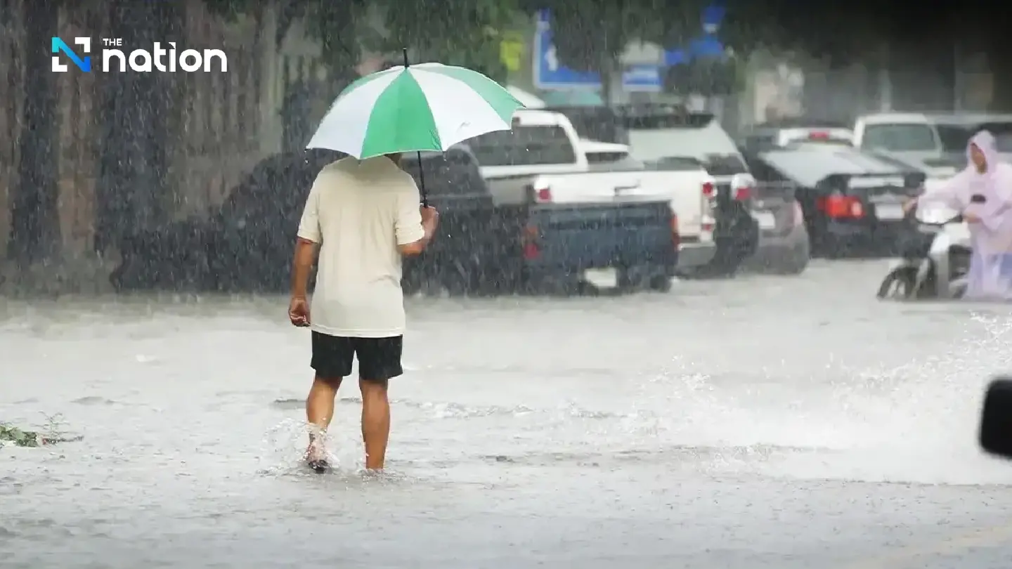 TMD issues heavy rain warning for Northern, Central, and Northeastern Thailand